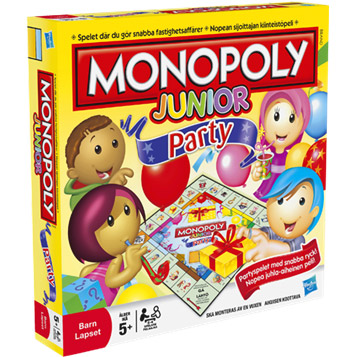 Monopol Junior - sällskapsspel för barn